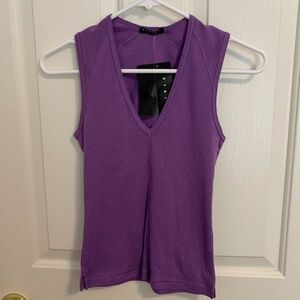 Sisley V Neck Top Size XS